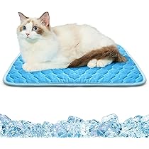 ペットひんやりマット 犬・猫用 熱中症対策(内径40cm、外径62cm) Amazon.co.jp: 猫ひんやりマット 犬用冷却マット 接触冷感 40cm